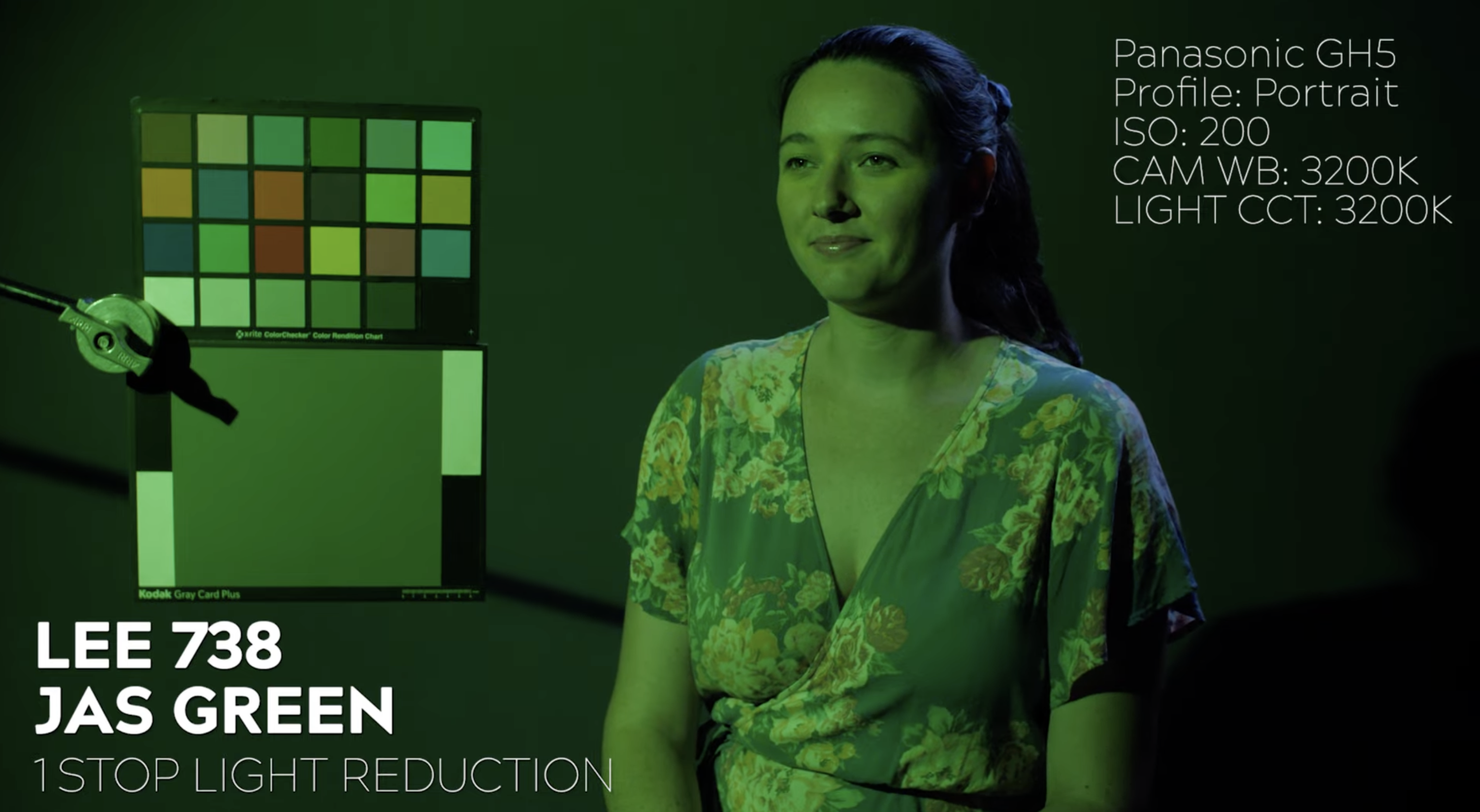 Jas Green 738 - Real lighting setup
