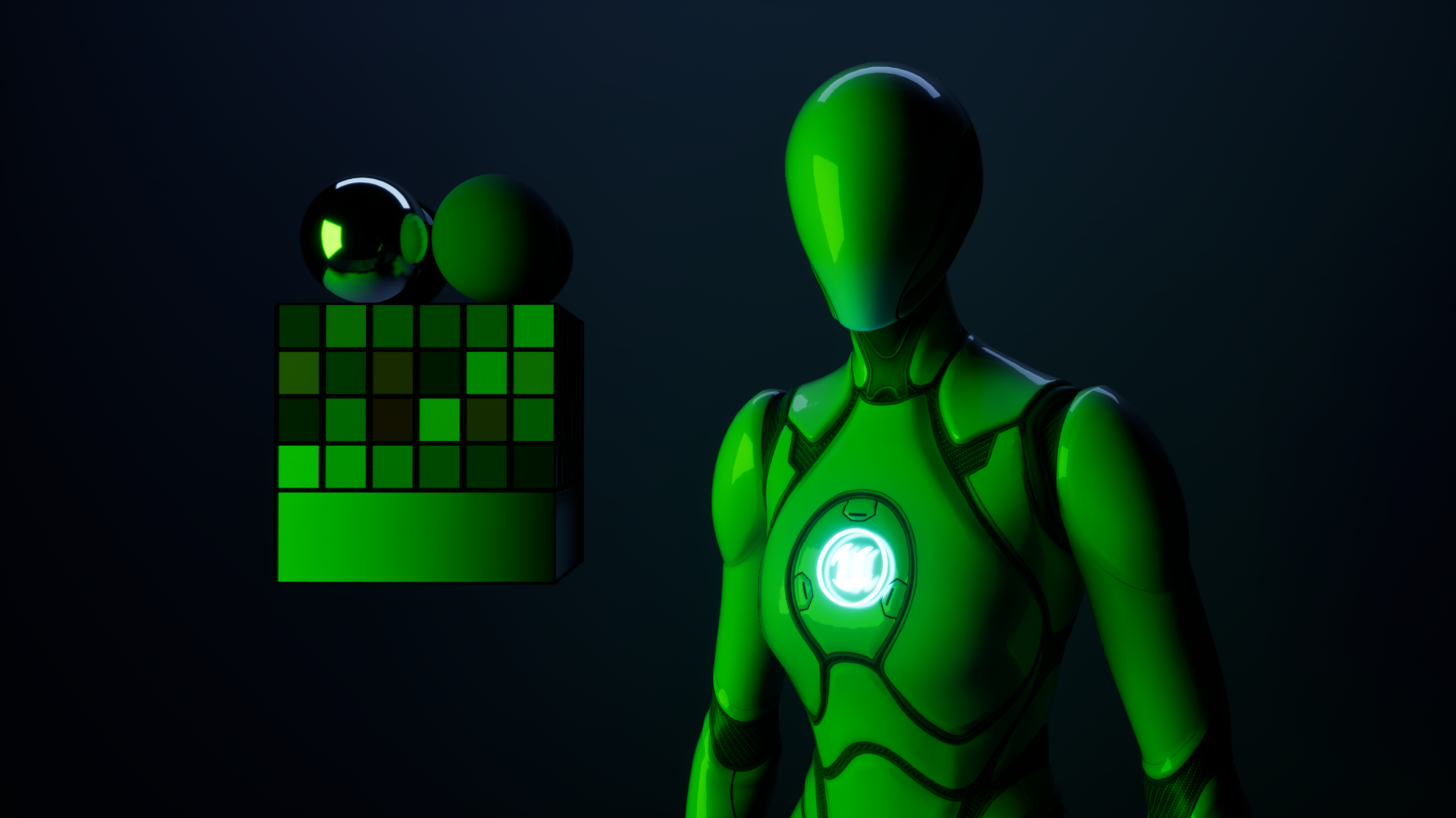 Jas Green 738 - Unreal Engine recreation