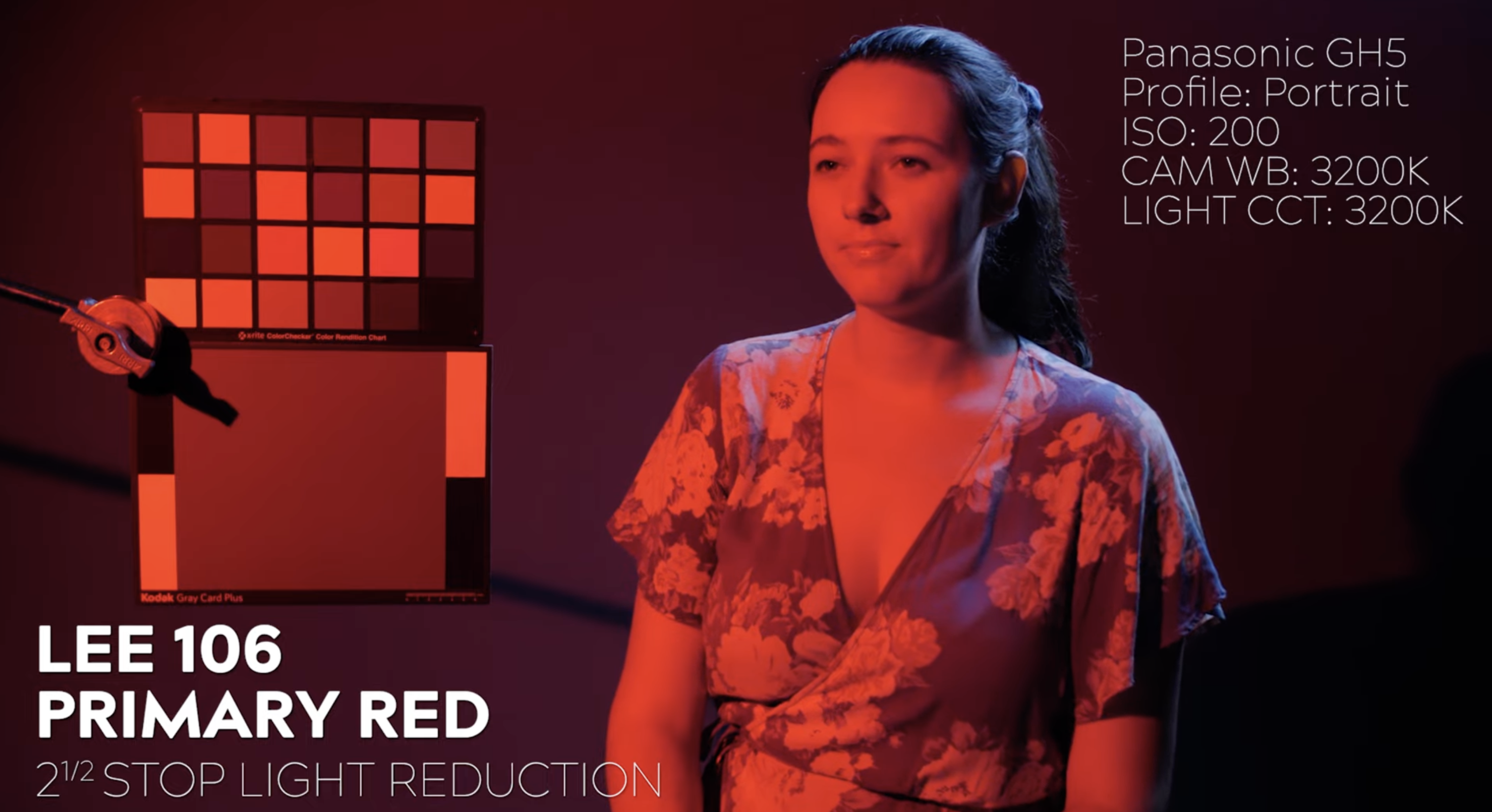 Primary Red 106 - Real lighting setup